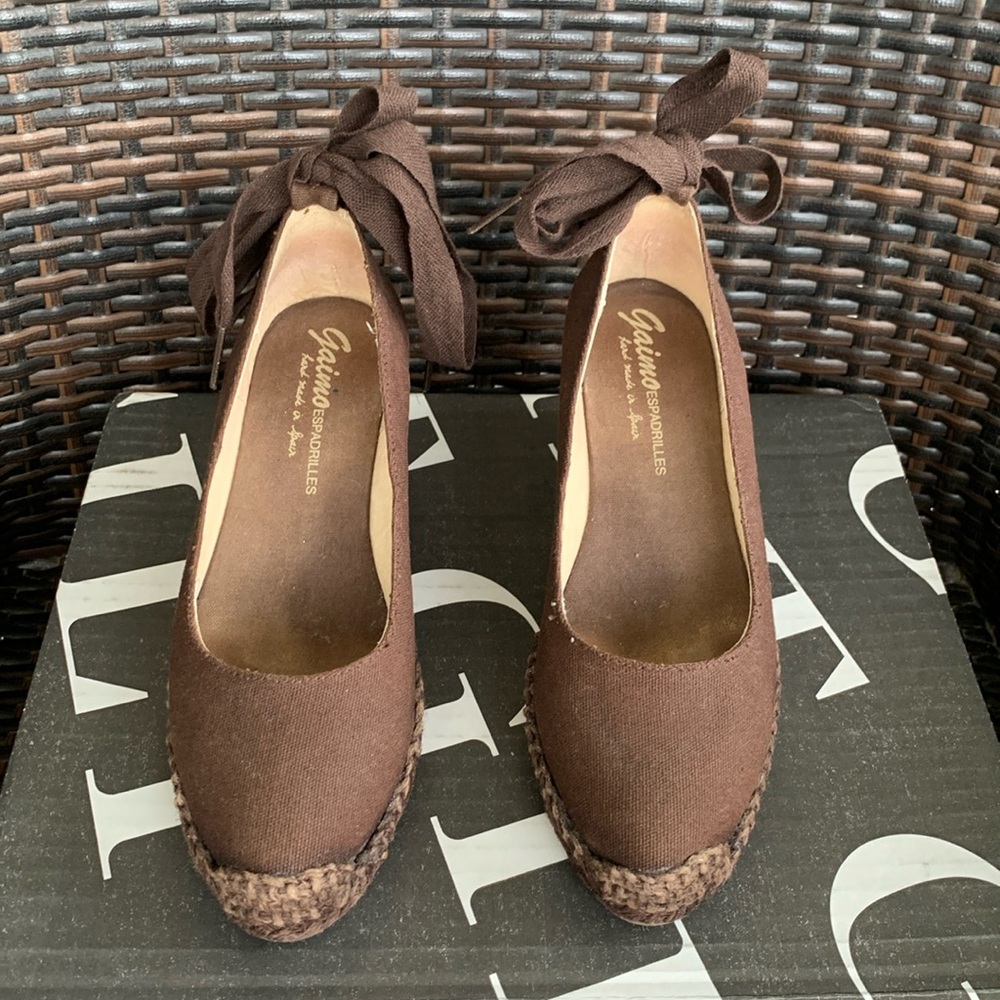 Gaimo Brown Espadrilles
